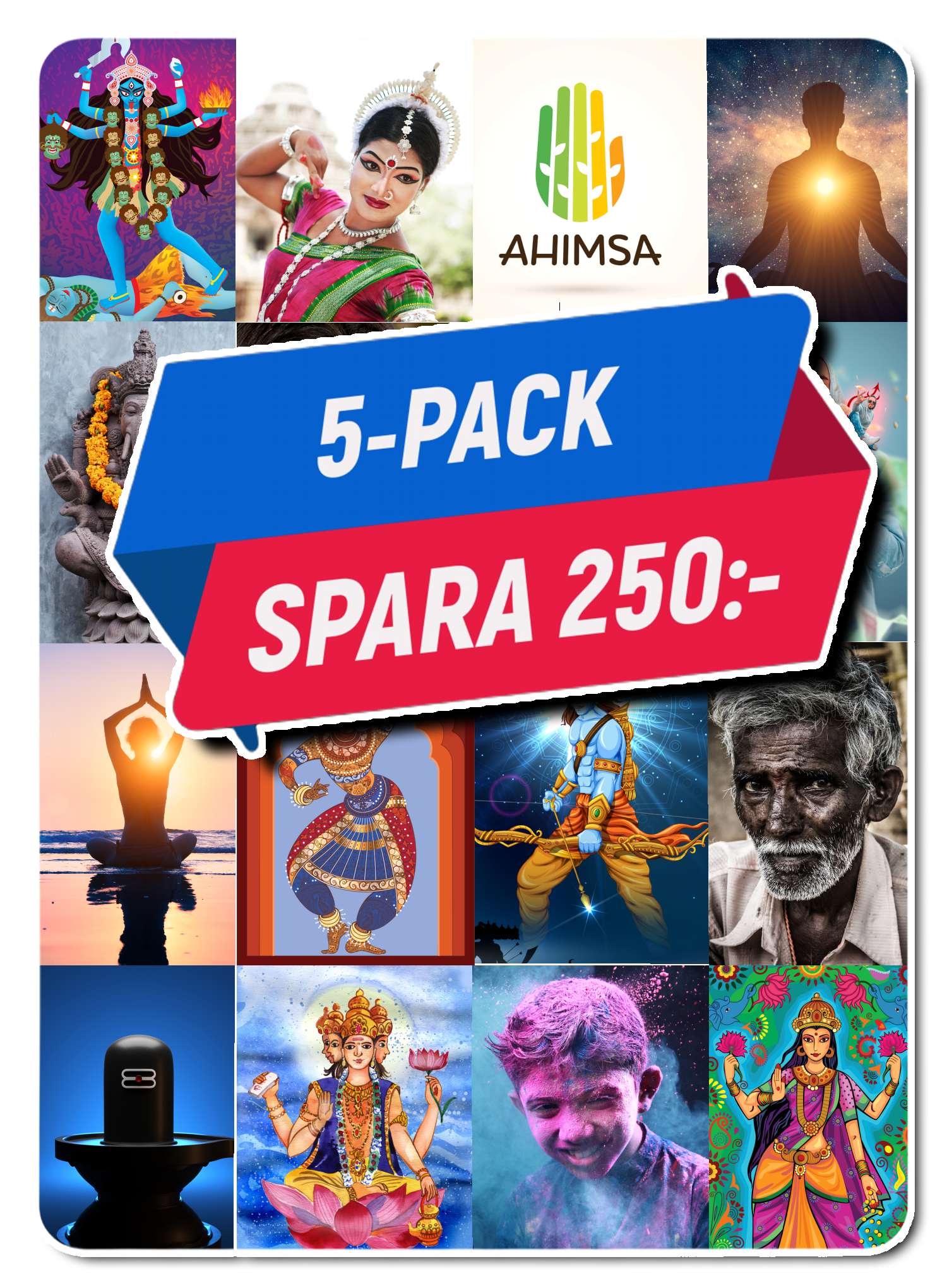 Begreppskort religion - Hinduism, köp fem betala för fyra!