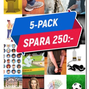 Begreppskort samhällskunskap - Lag och rätt, köp fem betala för fyra!
